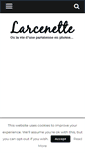 Mobile Screenshot of larcenette.fr